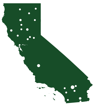 Highland Companies - Our Projects - California Map